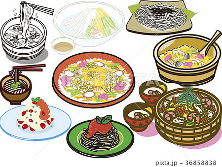 食欲減退のイラスト素材