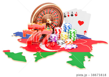 ギャンブル カジノ カジノの アゼルバイジャンのイラスト素材