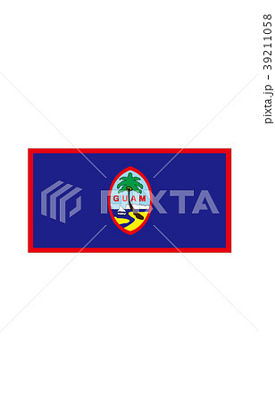 グアム 国旗のイラスト素材