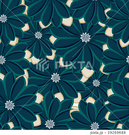 ベクター オシャレ 模様 シームレスのイラスト素材