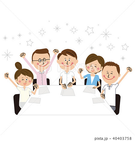 クールビズのイラスト素材