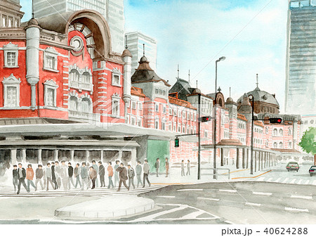 Tokyo Station Illustrations