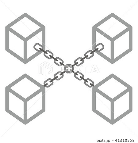 ブロックチェーン ブロックチェイン 分散型台帳技術 分散型ネットワークのイラスト素材 ブロックチェーン ブロックチェイン 分散型台帳技術 分散型ネットワークのイラスト素材