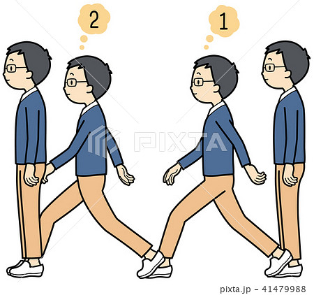 2ステップテストのイラスト素材