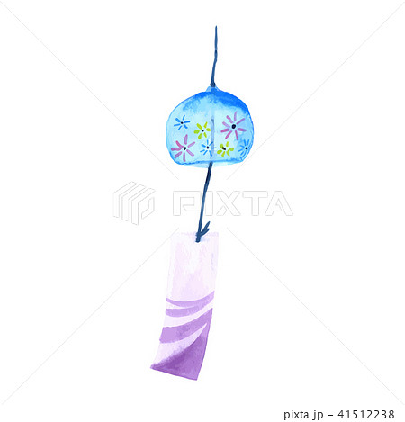 風鈴的向量圖素材集