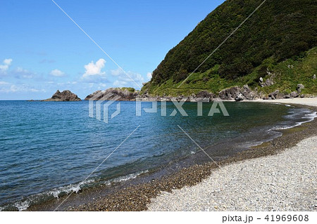 三瀬海水浴場の写真素材