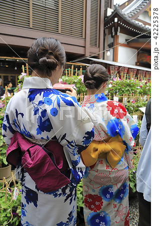 入谷 朝顔 まつり 浴衣 オファー