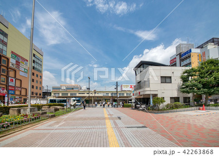 新小岩駅前交番 新小岩交番 交番 新小岩駅交番の写真素材