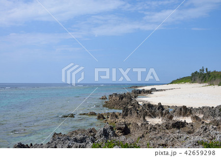 鹿児島県大島郡知名町知名の写真素材