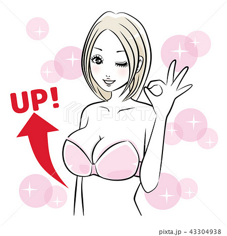 Woman Breast Size Bust Enlargement Pictogram Stock Vector - Illustration of  massage, figure: 34690436