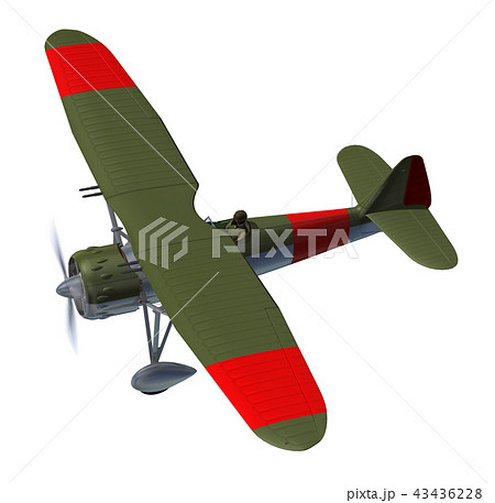 Dewoitine 飛行機 航空機 プロペラ機のイラスト素材