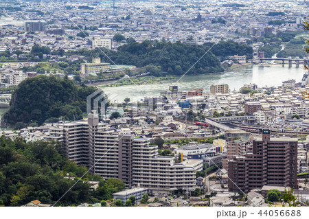 鵜沼城の写真素材