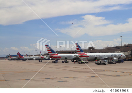 フェニックス スカイ ハーバー国際空港の写真素材