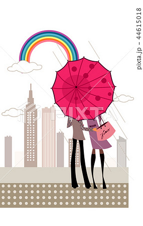 男 男性 男の子 傘のイラスト素材