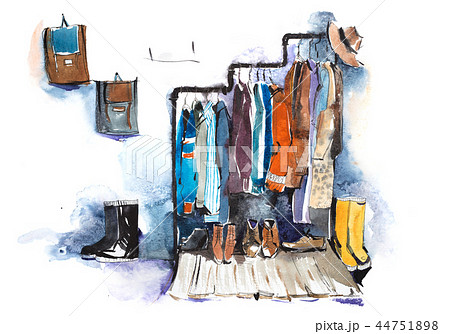 原画#3628 黒猫 ベネチア 水彩画 ドローイング インテリア アート 風景