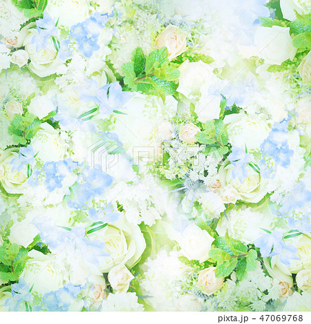 背景 壁紙 花 植物のイラスト素材