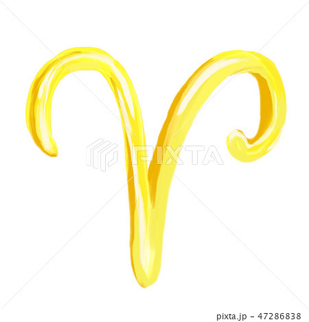 おひつじ座 マーク のイラスト素材