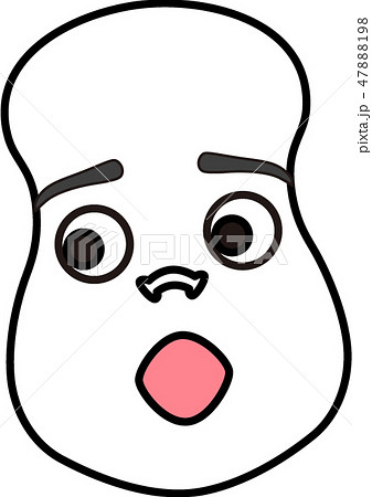 瓢箪顔のイラスト素材 瓢箪顔のイラスト素材