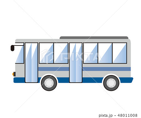 路線バスのイラスト素材