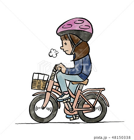 子供用自転車のイラスト素材