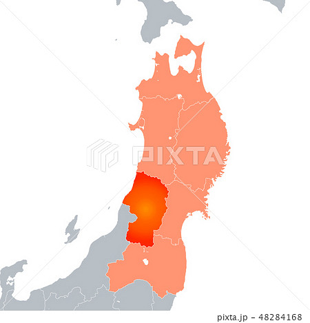 山形県のイラスト素材