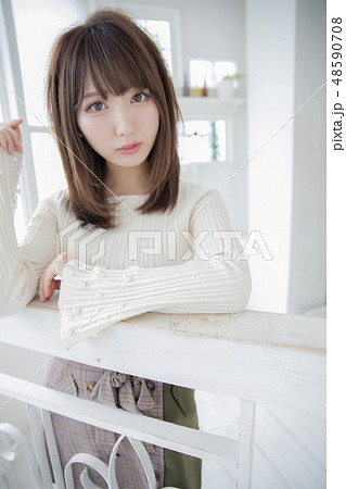 カットモデルの写真素材