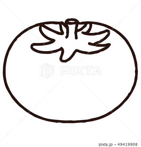 イラスト 野菜 ミニトマト スケッチのイラスト素材