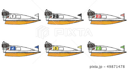 競艇 ボートレース のイラスト素材集 ピクスタ