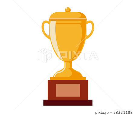 優勝カップのイラスト素材