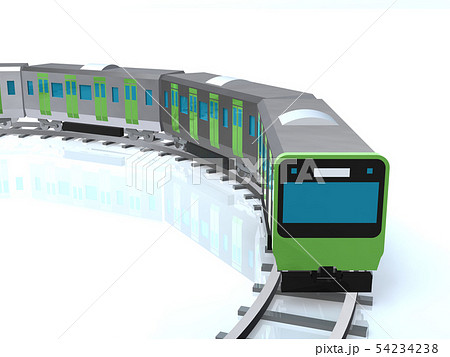 山手線のイラスト素材集 ピクスタ