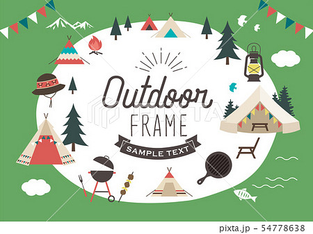 アウトドアのイラスト素材集 ピクスタ