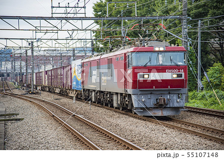 金太郎 貨物列車の写真素材