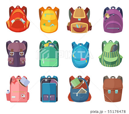 ザック イラスト アウトドア スポーツのイラスト素材