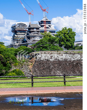 武者返しの写真素材