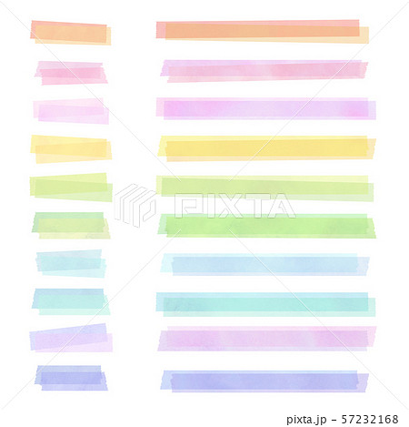 透明テープのイラスト素材