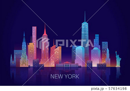 マンハッタンのイラスト素材 - PIXTA