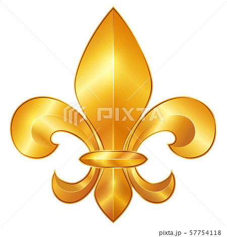 フルール ド リスのイラスト素材