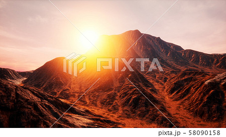 谷のイラスト素材