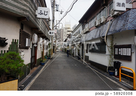 飛田新地の写真素材