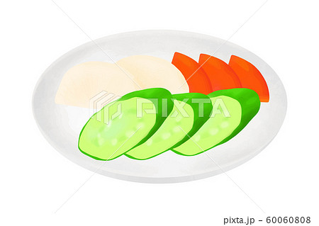漬物のイラスト素材