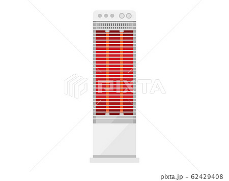 電気ストーブのイラスト素材
