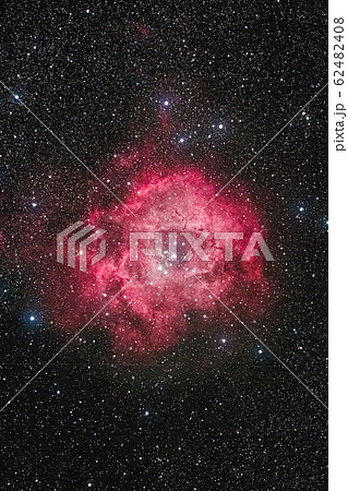 薔薇星雲の写真素材