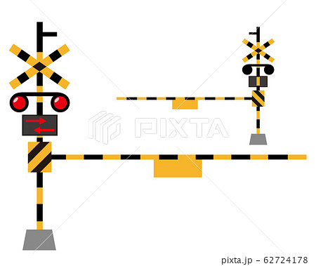 踏切のイラスト素材集 ピクスタ