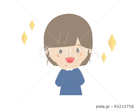 わくわくのイラスト素材
