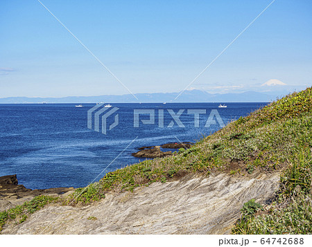 リアル式海岸の写真素材