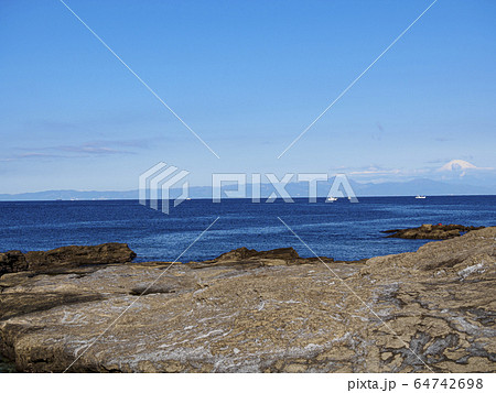 リアル式海岸の写真素材
