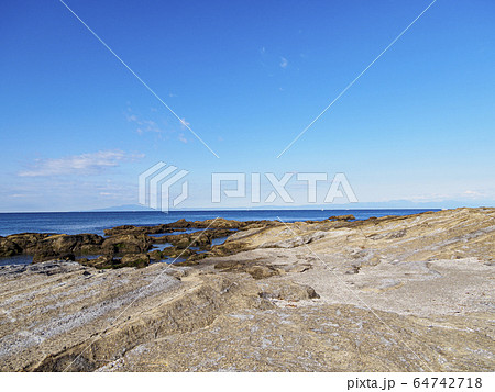 リアル式海岸の写真素材