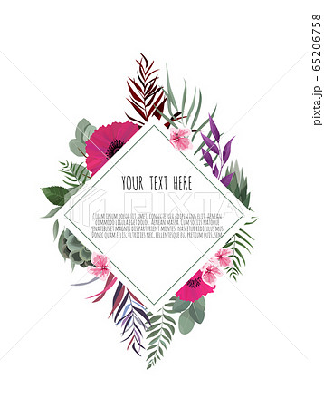 ゲストカードのイラスト素材