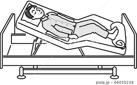 身体介護のイラスト素材