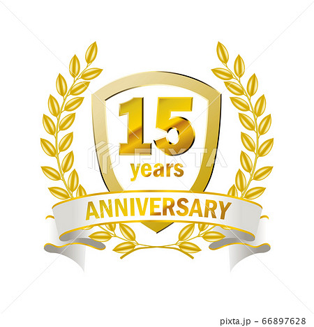 15周年記念のイラスト素材 15周年記念のイラスト素材